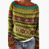 Women's Sweater with Patterned Surface