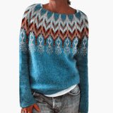 Women's Sweater with Patterned Surface
