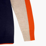 Women's Sweater with Round Neck and Long Sleeves