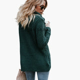 Women's Sweater with Shawl Collar