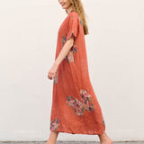 Women´s Cotton and Linen Summer Kaftan