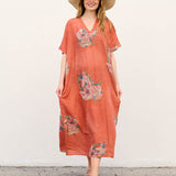 Women´s Cotton and Linen Summer Kaftan