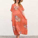 Women´s Cotton and Linen Summer Kaftan