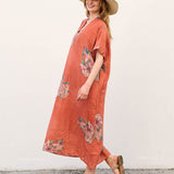 Women´s Cotton and Linen Summer Kaftan