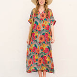 Women´s Cotton and Linen Summer Kaftan