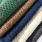 Casual Men's Knit Sweater – Warm & Stylish in Winter