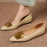Orlane™ Pointed Flat with Gold Hardware