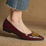 Orlane™ Pointed Flat with Gold Hardware
