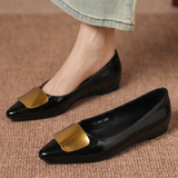 Orlane™ Pointed Flat with Gold Hardware