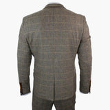 Men's 3-Piece Suit with Check Pattern