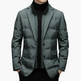 Men's Blazer Jacket with Front Pockets