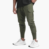 Men's Cargo Jogging Pants with Multiple Pockets