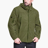 Men's Fleece Jacket with Multiple Pockets