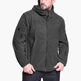 Men's Fleece Jacket with Multiple Pockets