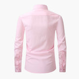Men's Shirt with Pocket and Button Placket