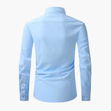 Men's Shirt with Pocket and Button Placket