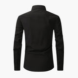 Men's Shirt with Pocket and Button Placket