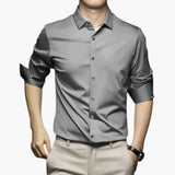 Men's Shirt with Long Sleeves and Collar