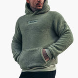 Men's Hoodie with Ribbed Cuffs
