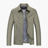 Men's Jacket with Shirt Collar