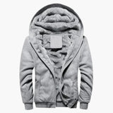 Men's Jacket with Hood and Zipper