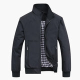 Men's Jacket with Collar and Zipper