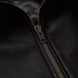 Men's Jacket with Zipper and Cord Sleeves