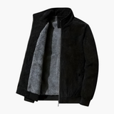 Men's Jacket with Zipper and Lining