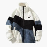 Men's Jacket with Zipper and Long Sleeves