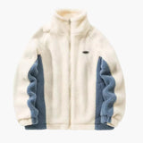 Men's Jacket with Zipper and Long Sleeves