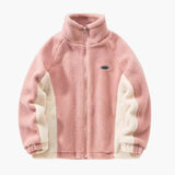 Men's Jacket with Zipper and Long Sleeves