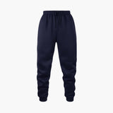 Men's Jogging Pants with Ribbed Cuffs