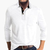 Men's Long Sleeve Shirt with Collar