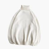 Men's Sweater with Knitted Roll Neck