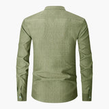Men's Shirt with Round Neck and Pocket