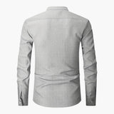 Men's Shirt with Round Neck and Pocket
