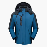 Men's Ski Jacket with Hood and Zipper