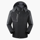 Men's Ski Jacket with Hood and Zipper