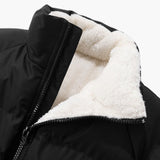 Men's Quilted Jacket with Fleece Lining