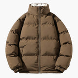 Men's Quilted Jacket with Fleece Lining