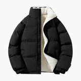 Men's Quilted Jacket with Fleece Lining