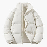 Men's Quilted Jacket with Fleece Lining