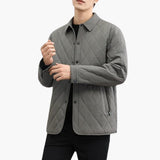 Men's Padded Jacket with Collar