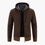 Men's Hooded Cardigan