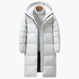 Men's Long Winter Parka with Hood