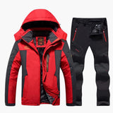 Men’s Winter Set with Zipper and Elastic Waistband
