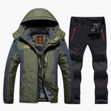 Men’s Winter Set with Zipper and Elastic Waistband