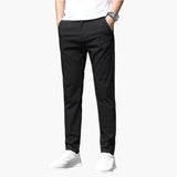 Men's Pants with Zipper and Side Pockets