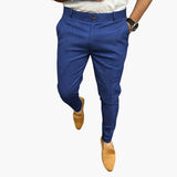 Men's Pants with Slim Leg and Side Pockets