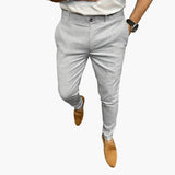 Men's Pants with Slim Leg and Side Pockets